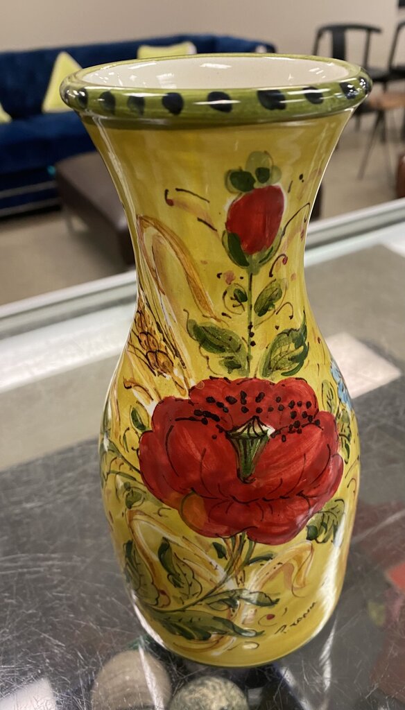 Italian Pottery Wine Carafe