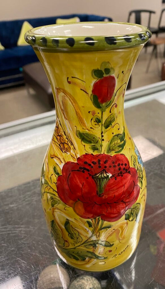 Italian Pottery Wine Carafe