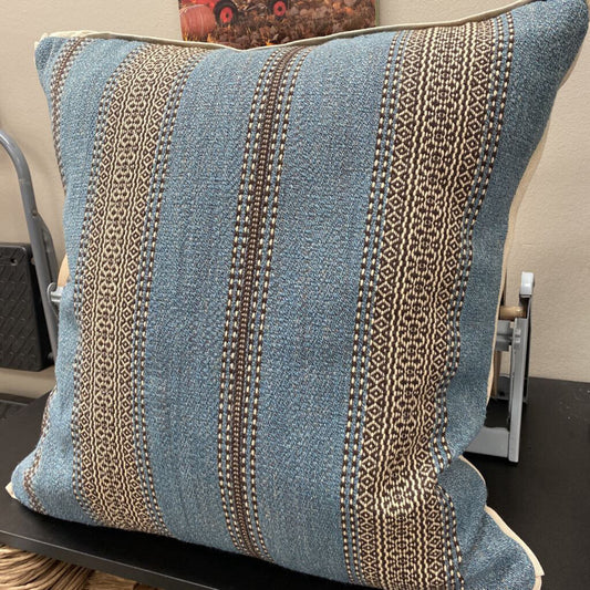 Serape Stripe/Velvet Pillow