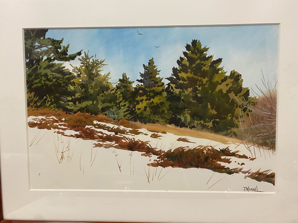 J Morrell "Snow on the Hill"