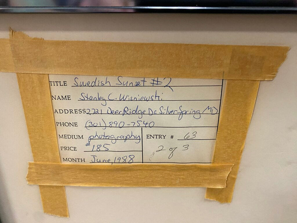 Stan Wisniewski"Swedish Sunset No 2"