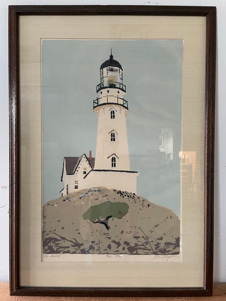 John Legere Silk Screen "On Guard"