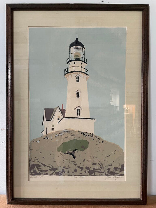 John Legere Silk Screen "On Guard"