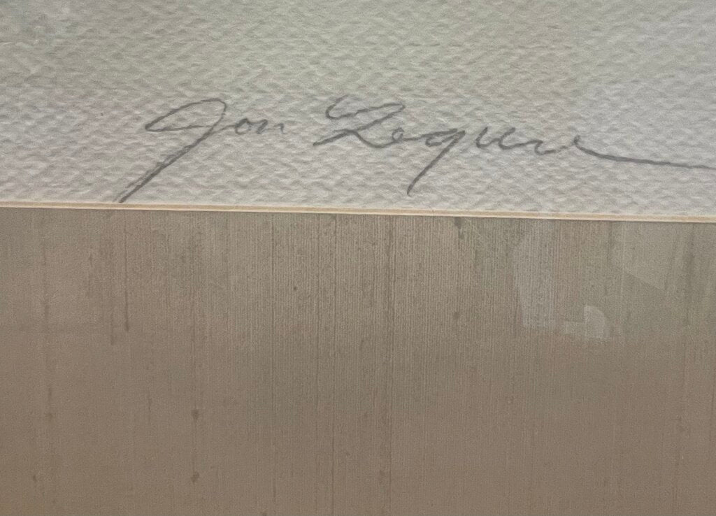 John Legere Silk Screen "Country School"