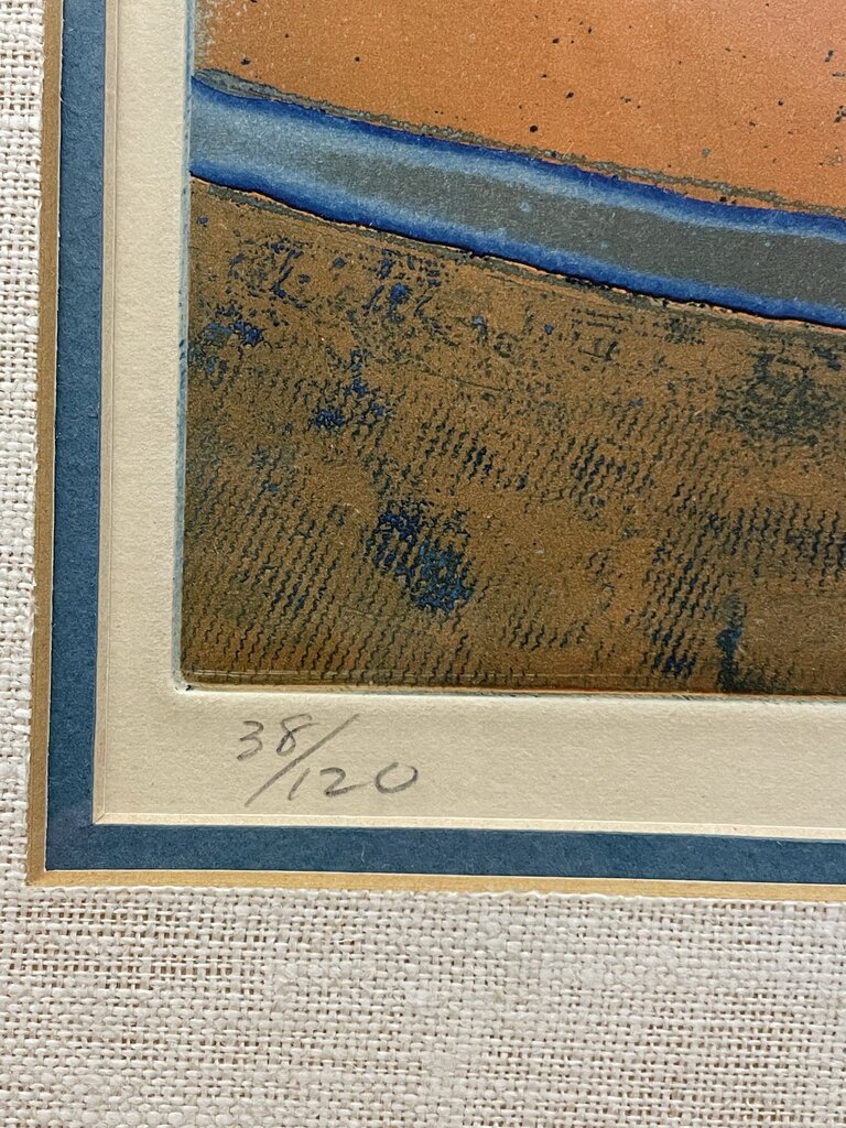 John Legere Lithograph "Carousel II"