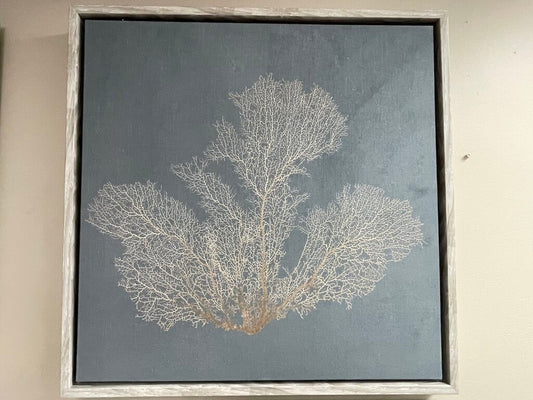 "Ocean Lace X" Print on Canvas