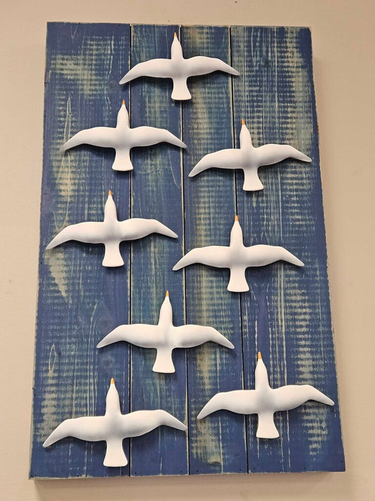 Flock of Seagulls Wall Art