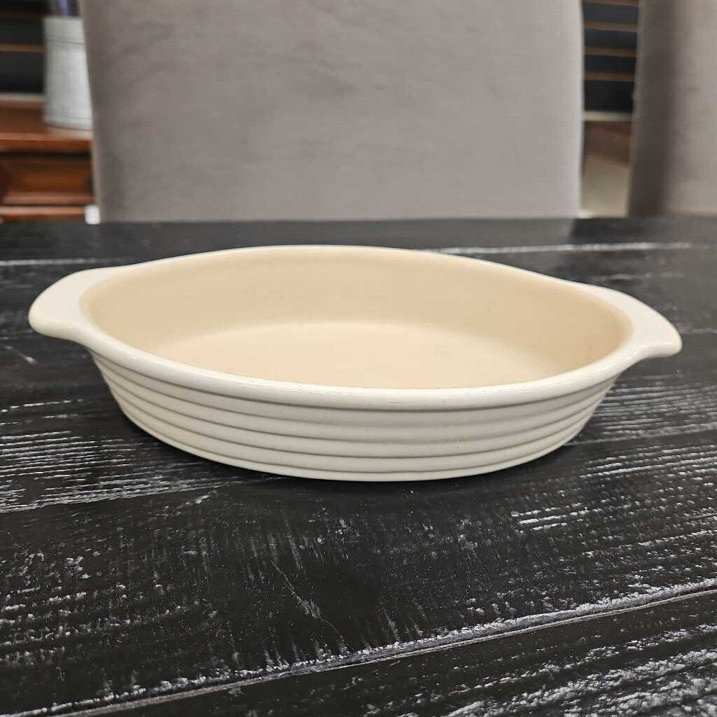 Vintage Pampered Chef Small Oval Baking Dish