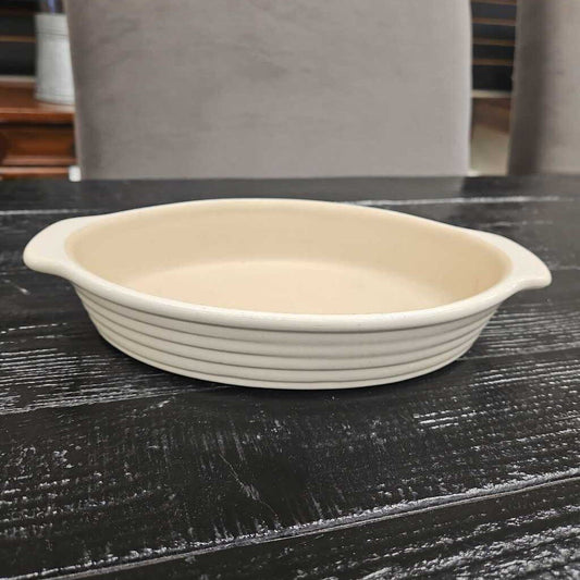 Vintage Pampered Chef Small Oval Baking Dish