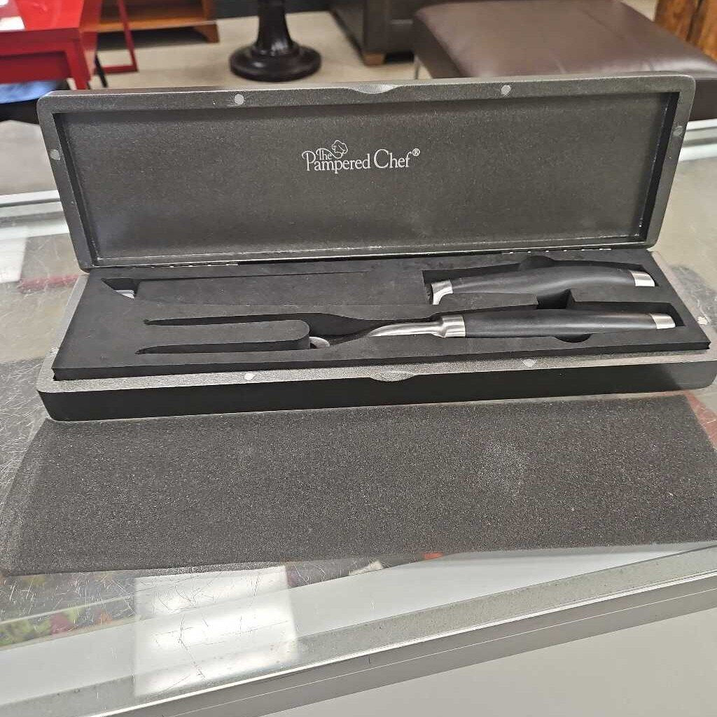 Carving Set High Carbon Garman Steel