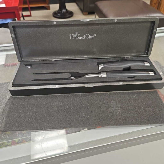 Carving Set High Carbon Garman Steel