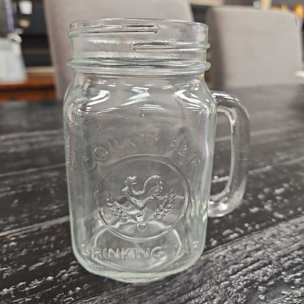 Country Fair Drinking Jar - Set of 2