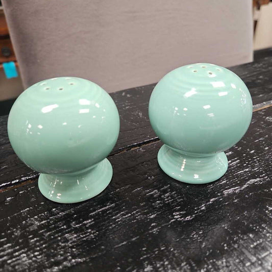 Glazed Ceramic Salt & Pepper Shakers