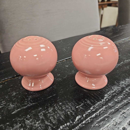 Glazed Ceramic Salt & Pepper Shakers