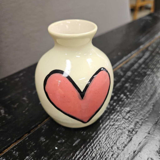 Laceypots Mini Heart Vase