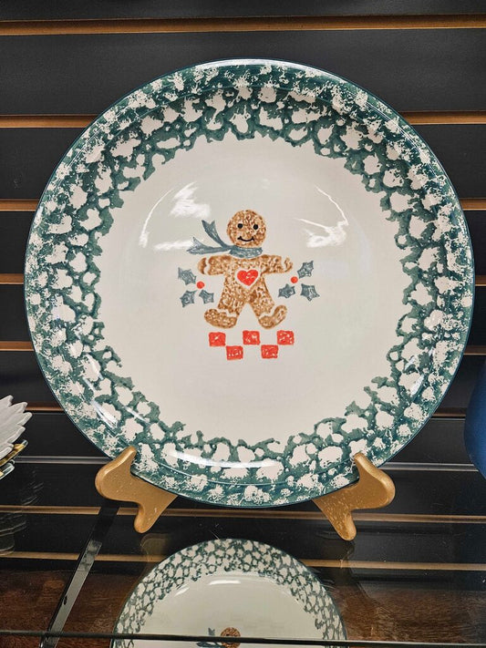 Holiday Gingerbread Serving Platter and Bowls - 3 Piece Set