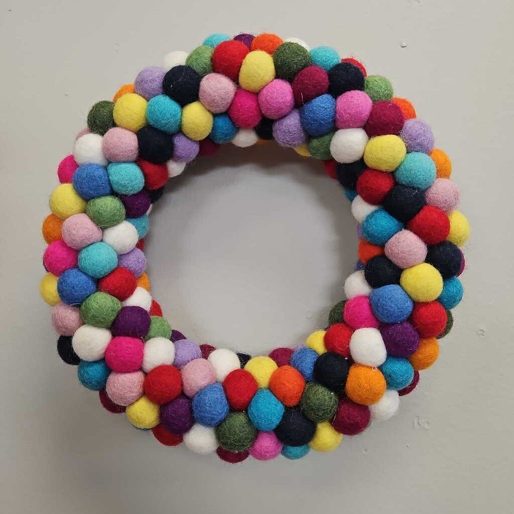 Handmade Felt Wreath