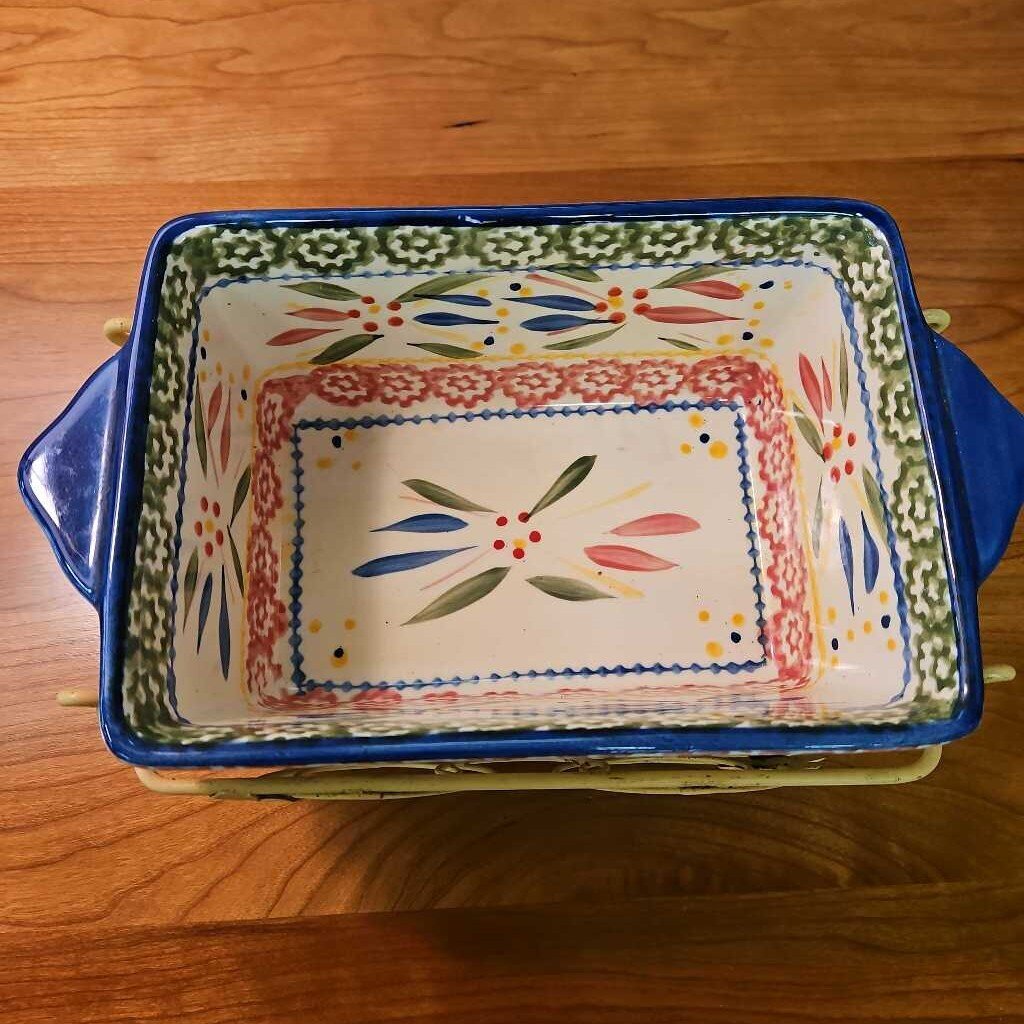 Temp-Tations by Tara Small Loaf Pan with Metal Cooling Rack