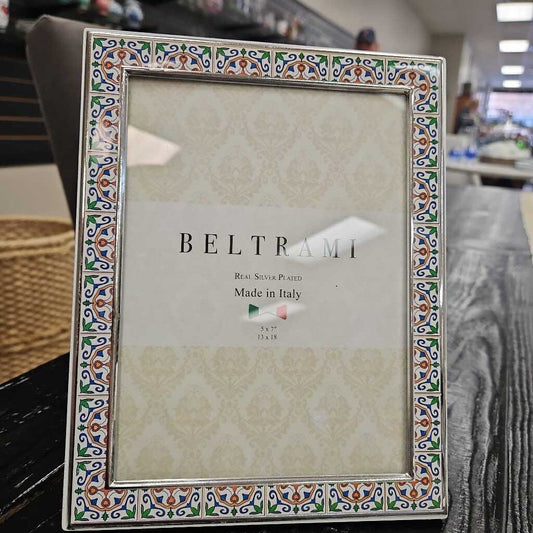 Beltrami Silver Plated Frame - Made in Italy