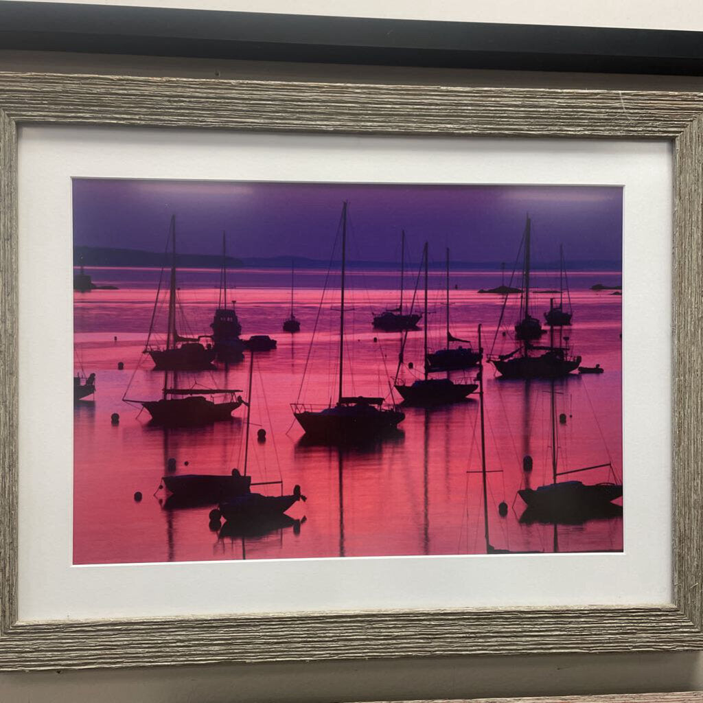 "Camden Harbor" by Jose Azel Framed Print Photograph