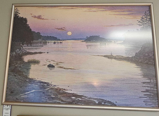 "Diamond Cove" Framed Print