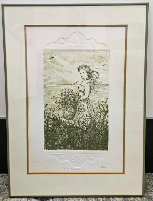 "Wind From the Sea II" Etching