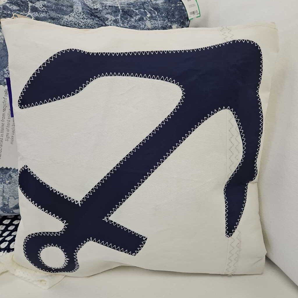 Sea Bags Maine Anchor Pillow Cover