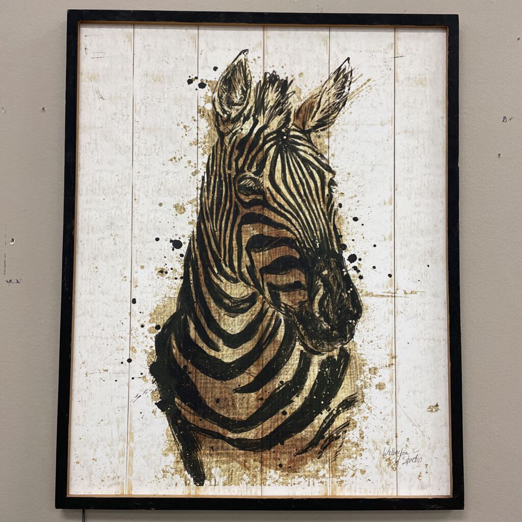 "Gold Africa II on White Crop" by Wellington Studio