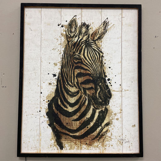 "Gold Africa II on White Crop" by Wellington Studio