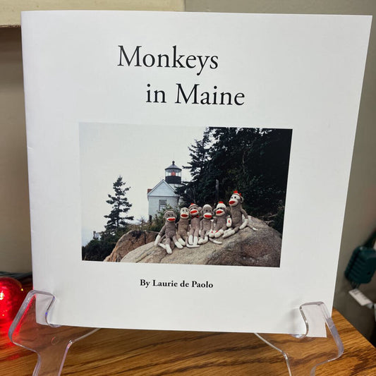"Monkeys in Maine" book by Laurie de Paolo