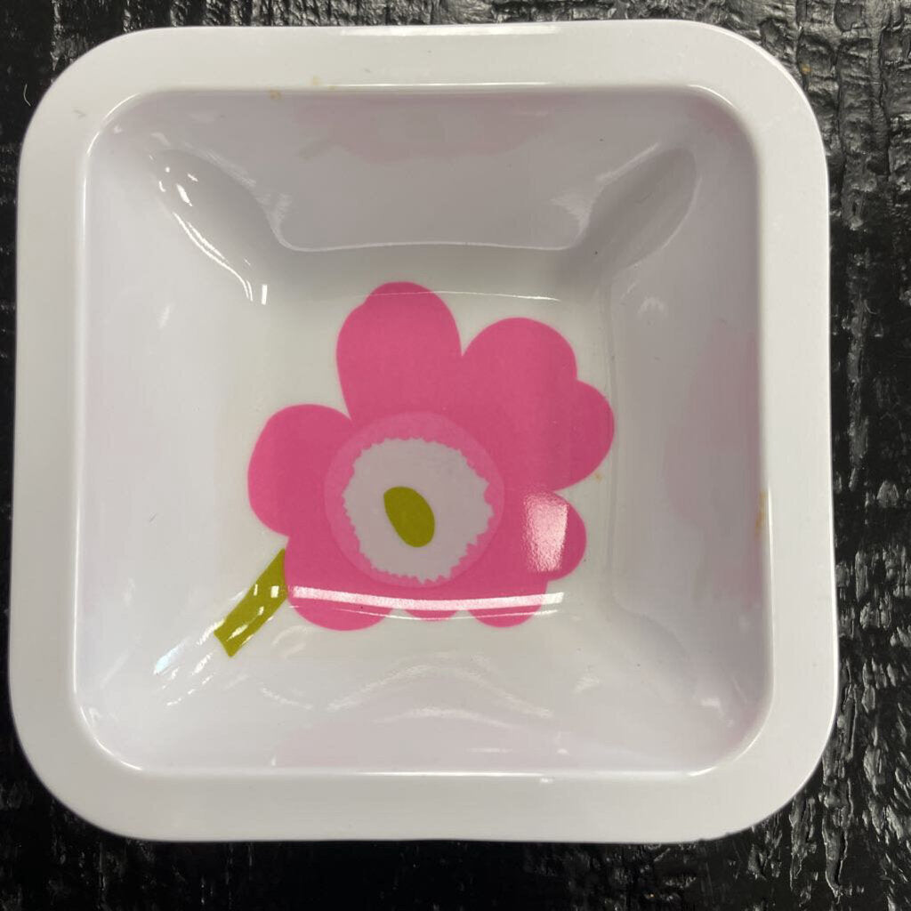 Marimekko by ZAK! Designs Unikko pattern melamine small bowl, set of 6