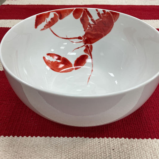 Studio Nova "Lobster Red" Large Serving Bowl