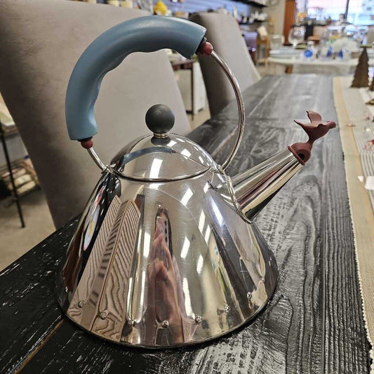 Alessi Michael Graves Stainless Steel Tea Kettle