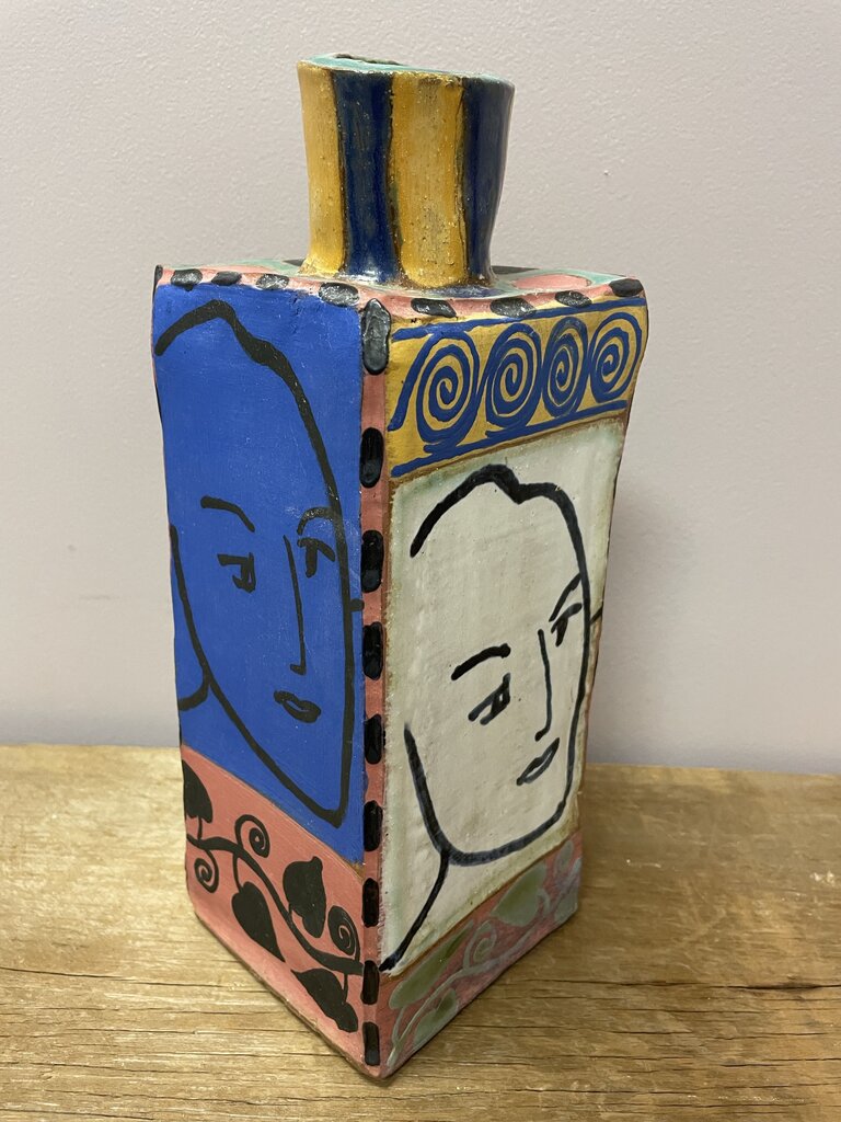 Original Glazed Terracotta Pottery Art