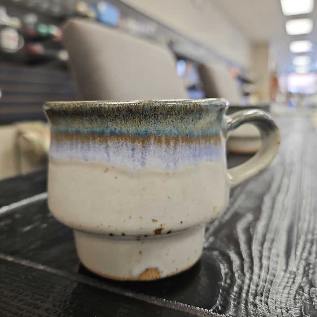 Stone Soldier Pottery Mugs - Set of 4