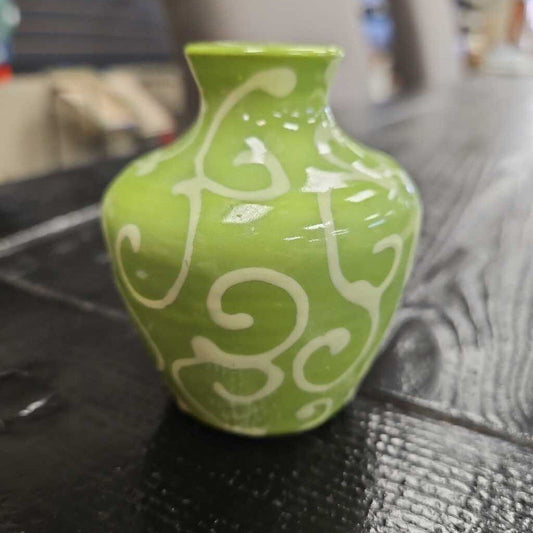 Lacey Pottery Mini Vase