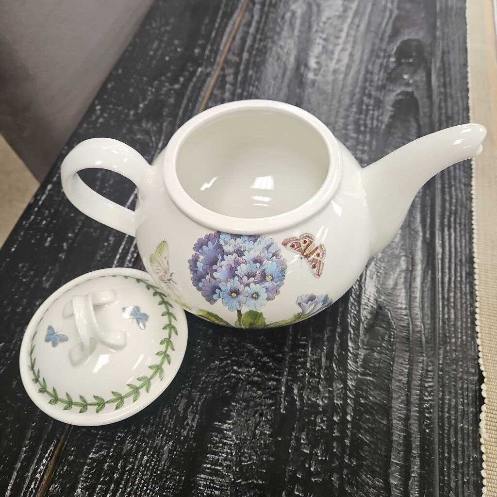 Portmeirion Botanic Garden Blue Primrose Teapot