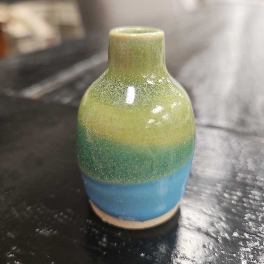 Glazed Ceramic Tiny Vase