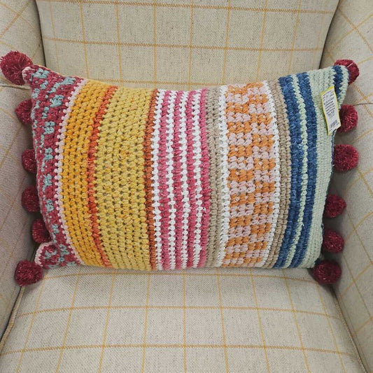 Anthropologie Fabiana Woven Indoor/Outdoor Pillow