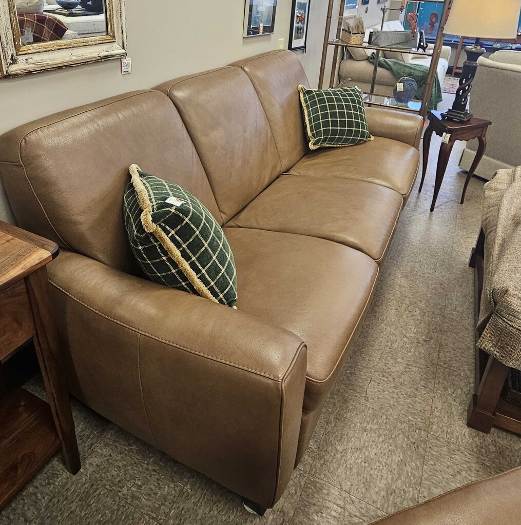 Natuzzi Editions Leather Sofa