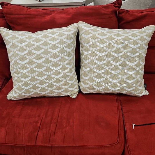 Casa Decor Down Filled Accent Pillow x2