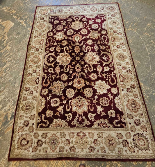 Rectangular Oriental Design Area Rug