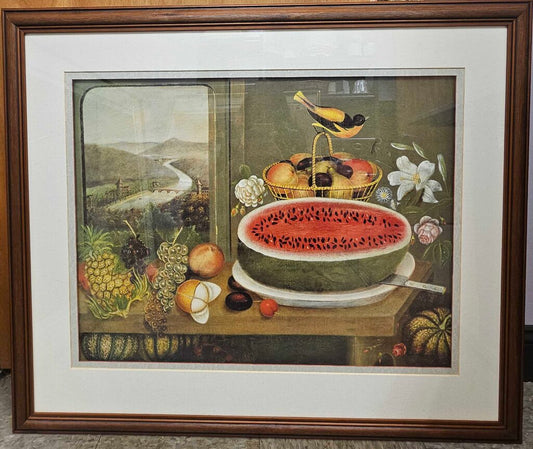 "Fruit and Baltimore Oriole" by Wagguno