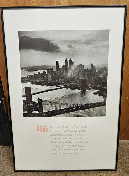 LIFE Magazine Cover Art Framed Print - "NYC"