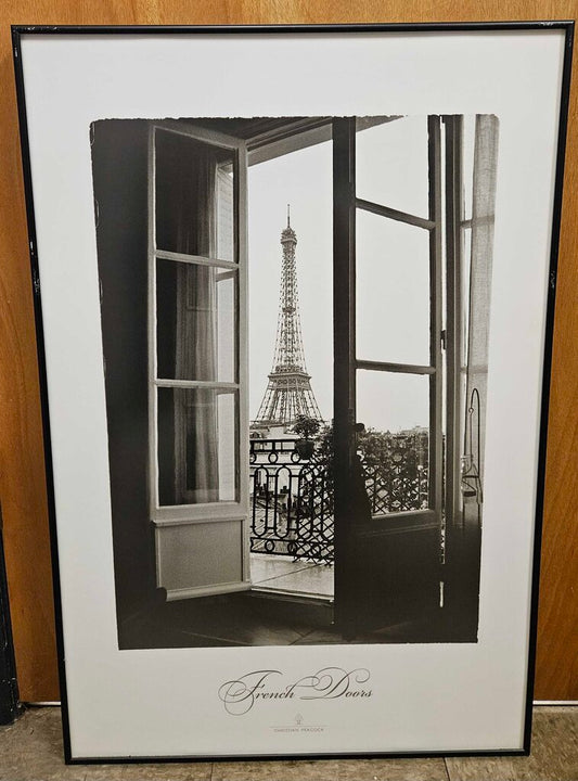 "French Doors" by Christian Peacock Framed Print