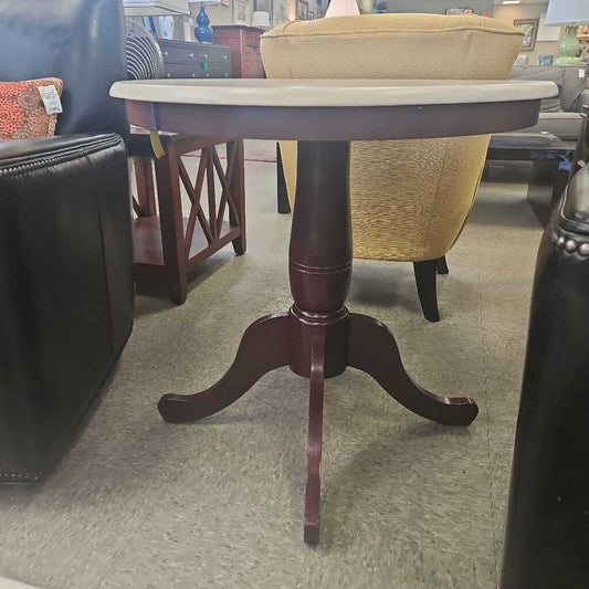 Small Solid Wood Round Dining Table