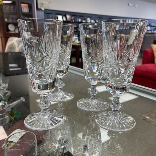 Waterford Crystal Champagne Flutes - Set of 4