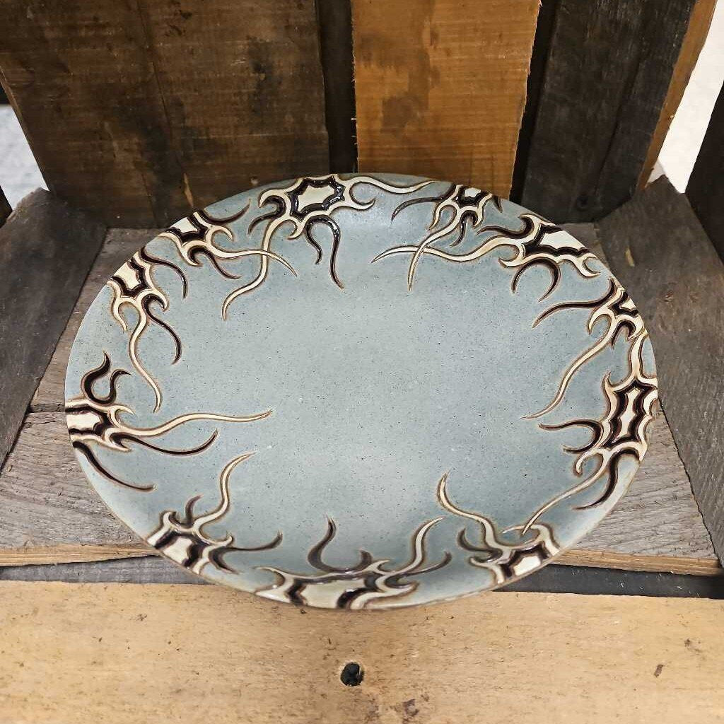 Glazed Clay Decorative Bowl