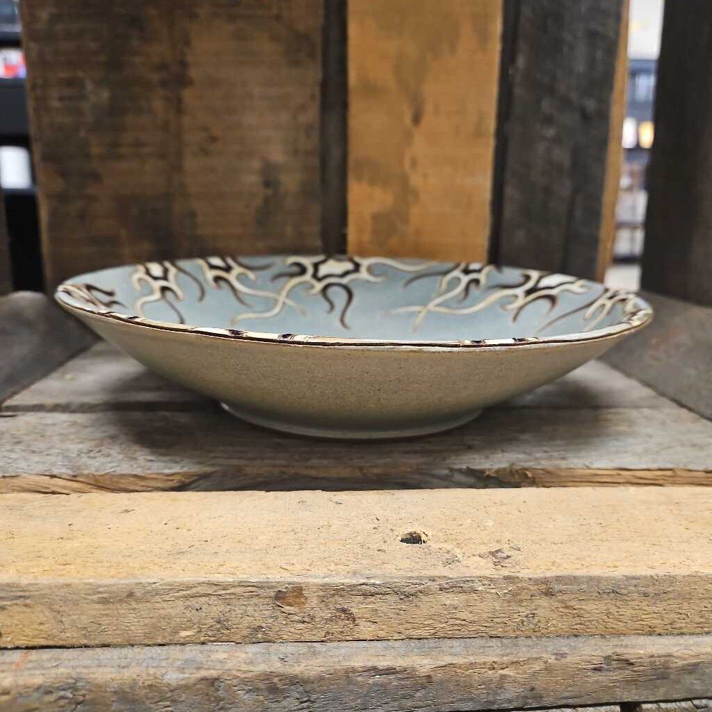 Glazed Clay Decorative Bowl