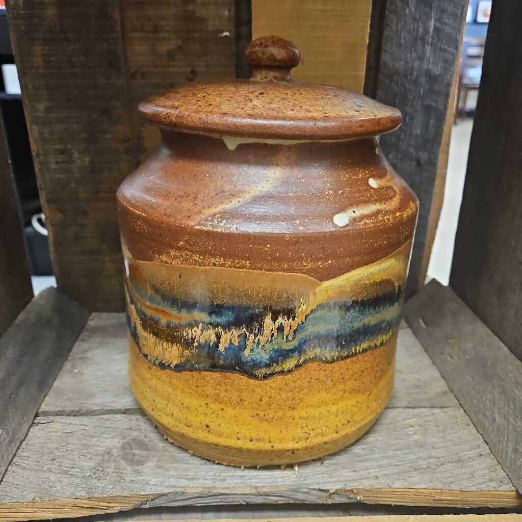 Handmade Stoneware Canister Set (3 pcs)